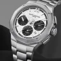  Zdjęcie 6 Baume & Mercier Riviera Gent Automatic Chronograph Date Steel Panda Dial M0A10827