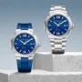  Zdjęcie 5 Baume & Mercier Riviera Gent Automatic Date Rubber Strap Blue Dial M0A10619