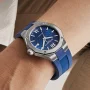  Zdjęcie 2 Baume & Mercier Riviera Gent Automatic Date Rubber Strap Blue Dial M0A10619