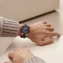  Zdjęcie 2 Baume & Mercier Riviera Gent Automatic Date Rubber Strap Blue Dial M0A10768