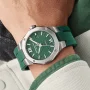  Zdjęcie 3 Baume & Mercier Riviera Gent Automatic Date Rubber Strap Green Dial M0A10618