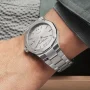  Zdjęcie 8 Baume & Mercier Riviera Gent Automatic Date Steel Grey Dial M0A10622