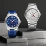  Zdjęcie 5 Baume & Mercier Riviera Gent Automatic GMT Date Rubber Strap Blue Dial M0A10659