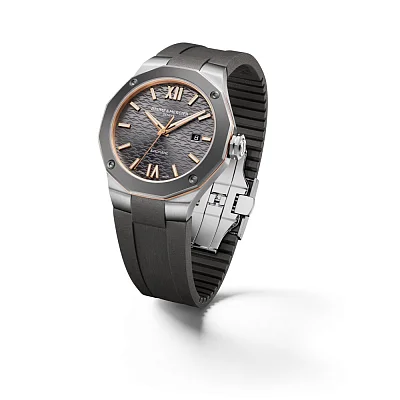 Baume & Mercier Riviera Gent Automatic Date Rubber Strap Ardoise Dial M0A10660