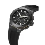  Zdjęcie 2 Baume & Mercier Riviera Gent Automatic Chronograph Date Rubber Strap Black Dial M0A10625