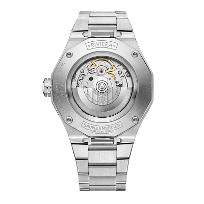 Baume & Mercier Riviera Gent Automatic Date Steel Grey Dial M0A10622