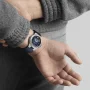  Zdjęcie 7 Baume & Mercier Riviera Gent Baumatic Date Leather Strap Semi-Skeleton Blue Dial M0A10714
