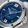 Zdjęcie 8 Baume & Mercier Riviera Gent Baumatic Date Rubber Strap Semi-Skeleton Blue Dial M0A10701
