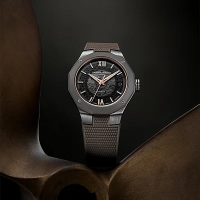 Baume & Mercier Riviera Gent Baumatic Date Rubber Strap Semi-Skeleton Grey Dial M0A10720