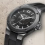  Zdjęcie 10 Baume & Mercier Riviera Gent Baumatic Date Rubber Strap Semi-Skeleton Grey Dial M0A10617