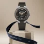  Zdjęcie 8 Baume & Mercier Riviera Gent Baumatic Date Rubber Strap Semi-Skeleton Grey Dial M0A10720