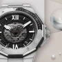  Zdjęcie 5 Baume & Mercier Riviera Gent Baumatic Date Steel Grey Dial M0A10717