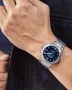  Zdjęcie 10 Baume & Mercier Riviera Gent Baumatic Date Steel Semi-Skeleton Blue Dial M0A10616