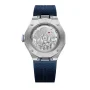  Zdjęcie 4 Baume & Mercier Riviera Gent Baumatic Date Leather Strap Semi-Skeleton Blue Dial M0A10714