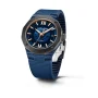  Zdjęcie 3 Baume & Mercier Riviera Gent Baumatic Date Rubber Strap Semi-Skeleton Blue Dial M0A10769