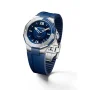  Zdjęcie 5 Baume & Mercier Riviera Gent Baumatic Date Rubber Strap Semi-Skeleton Blue Dial M0A10716