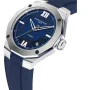  Zdjęcie 2 Baume & Mercier Riviera Gent Baumatic Date Rubber Strap Semi-Skeleton Blue Dial M0A10701