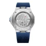  Zdjęcie 4 Baume & Mercier Riviera Gent Baumatic Date Rubber Strap Semi-Skeleton Blue Dial M0A10716