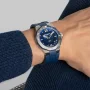 Zdjęcie 2 Baume & Mercier Riviera Gent Baumatic Date Rubber Strap Semi-Skeleton Blue Dial M0A10716