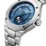 Zdjęcie 3 Baume & Mercier Riviera Gent Baumatic Moonphase Date Steel Blue Dial M0A10682
