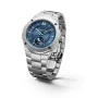  Zdjęcie 5 Baume & Mercier Riviera Gent Baumatic Moonphase Date Steel Blue Dial M0A10682