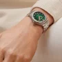  Zdjęcie 2 Baume & Mercier Riviera Gent Baumatic Date Steel Semi-Skeleton Green Dial M0A10770