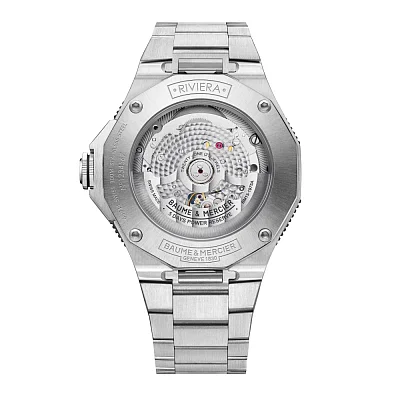 Baume & Mercier Riviera Gent Baumatic Date Steel Grey Dial M0A10717