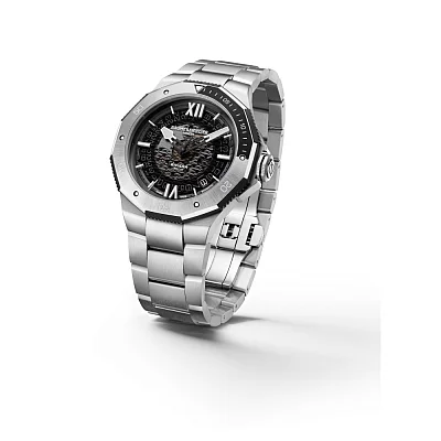 Baume & Mercier Riviera Gent Baumatic Date Steel Grey Dial M0A10717