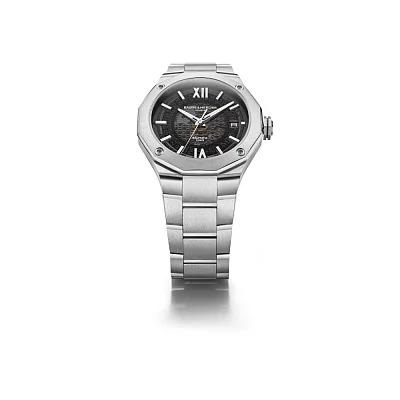 Baume & Mercier Riviera Gent Baumatic Date Steel Semi-Skeleton Grey Dial M0A10702