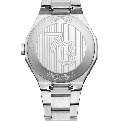 Baume & Mercier Riviera Gent Date Steel Blue Dial M0A10845