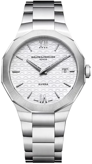 Baume & Mercier Riviera Gent Date Steel Blue Dial M0A10845