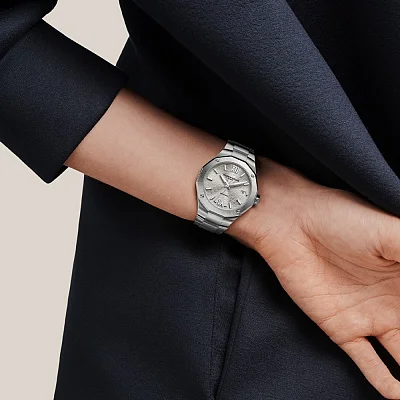 Baume & Mercier Riviera Lady Automatic Date Steel Grey Dial M0A10615