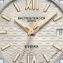  Zdjęcie 6 Baume & Mercier Riviera Lady Automatic Date Steel Grey Dial Diamonds M0A10730