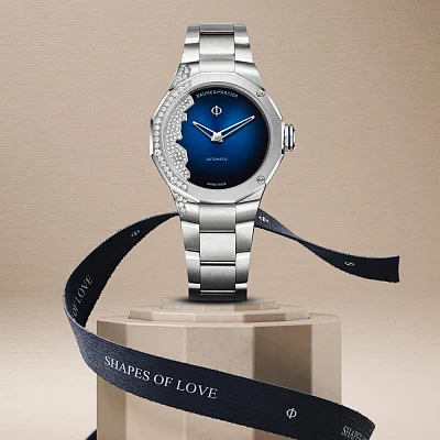 Baume & Mercier Riviera Lady Automatic Steel Night Blue Dial Diamonds M0A10677