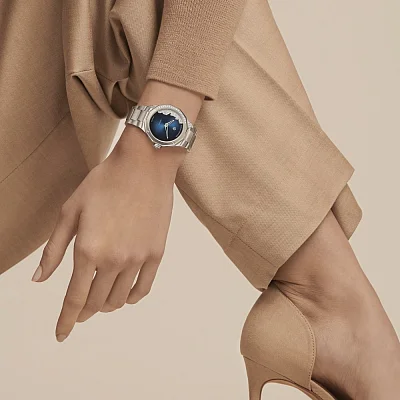 Baume & Mercier Riviera Lady Automatic Steel Night Blue Dial Diamonds M0A10677