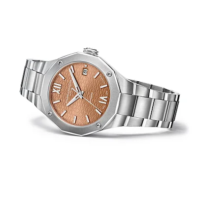 Baume & Mercier Riviera Lady Automatic Date Steel Orange Dial M0A10764