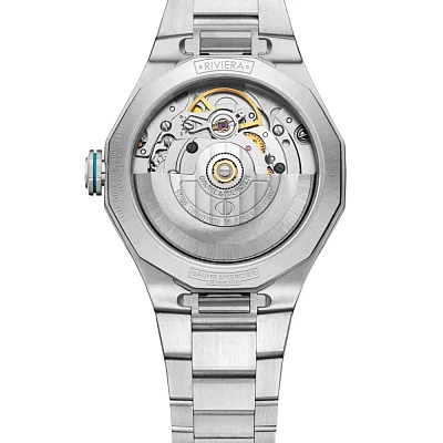 Baume & Mercier Riviera Lady Automatic Steel Turquoise Pearl Dial Diamonds Cote dAzur Limited Edition M0A10868