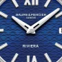  Zdjęcie 4 Baume & Mercier Riviera Lady Quartz Date Steel Blue Dial M0A10727