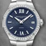  Zdjęcie 8 Baume & Mercier Riviera Lady Quartz Date Steel Blue Dial Diamonds M0A10765
