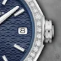  Zdjęcie 9 Baume & Mercier Riviera Lady Quartz Date Steel Blue Dial Diamonds M0A10765