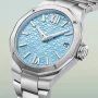  Zdjęcie 7 Baume & Mercier Riviera Lady Quartz Date Steel Ice Blue Dial M0A10811