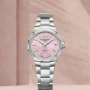  Zdjęcie 7 Baume & Mercier Riviera Lady Quartz Date Steel Pink Dial M0A10812