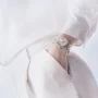  Zdjęcie 5 Baume & Mercier Riviera Lady Quartz Date Steel Pink Dial M0A10812
