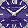  Zdjęcie 6 Baume & Mercier Riviera Lady Quartz Date Steel Violet Dial M0A10728