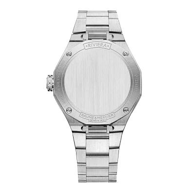 Baume & Mercier Riviera Lady Quartz Date Steel Green Dial M0A10683