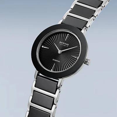 Bering Ceramic Lady Swarovsky Diamond 11429-702