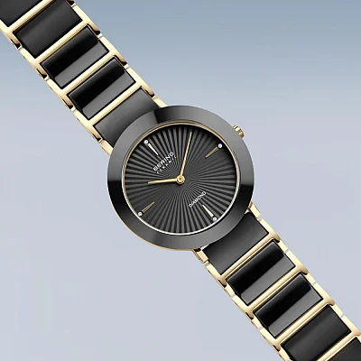 Bering Ceramic Lady Swarovsky Diamond 11435-732