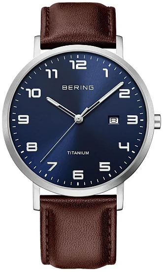 Bering Classic Gent Date Titanium 18640-505