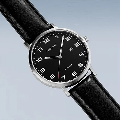 Bering Classic Gent Date Titanium 18640-402
