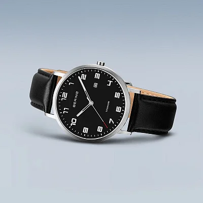 Bering Classic Gent Date Titanium 18640-402